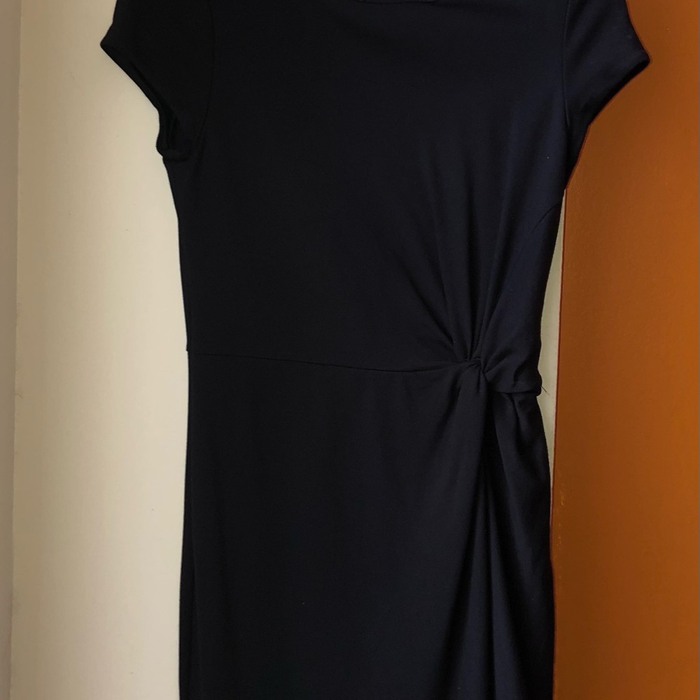 2fer Express black dress with a Cardigan